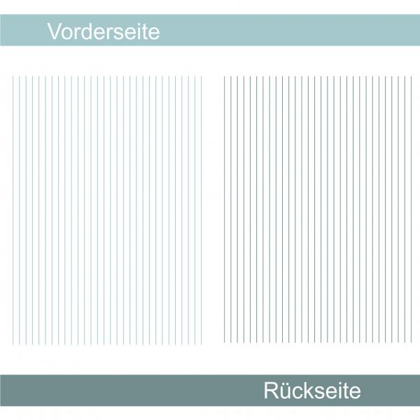 Fein gestreift seegrün - Designpapier
